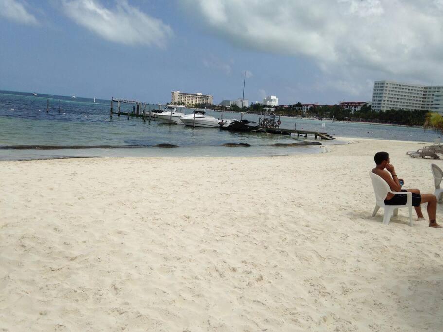 Amazing Ocean Front. 418 Apartment แคนคูน ภายนอก รูปภาพ
